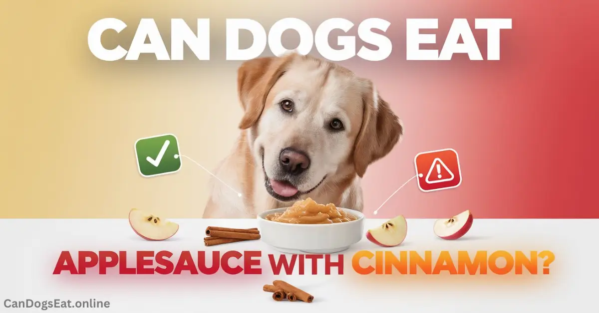 Can Dogs Eat Applesauce with Cinnamon?